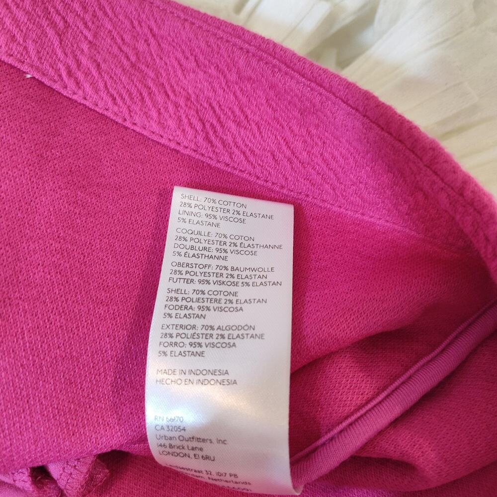 Anthropologie Maeve Dress Small Pink Twist Cutout Open Back Fit Flare $140 NWT - Picture 13 of 16